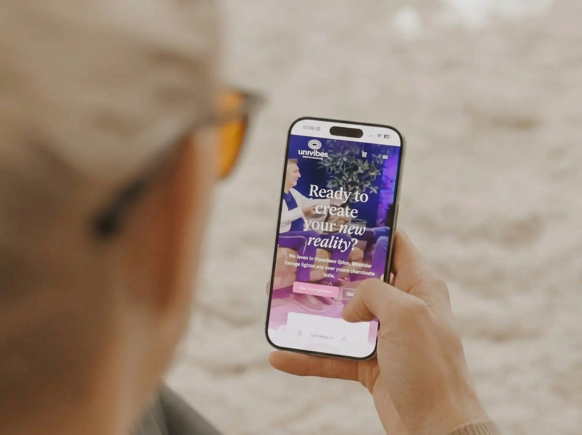 Univibes app on phone