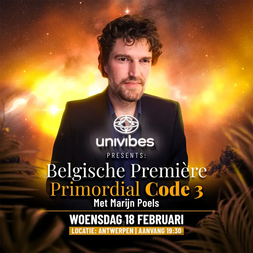 Nederlandse en Belgische live première The Primordial Code 3 The Return of the Stars-
