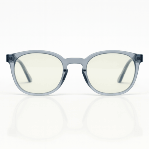Blauw licht filter dagbril met grijs frame